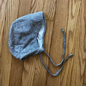 Brier Handmade Brimmed bonnet size 12-18 M